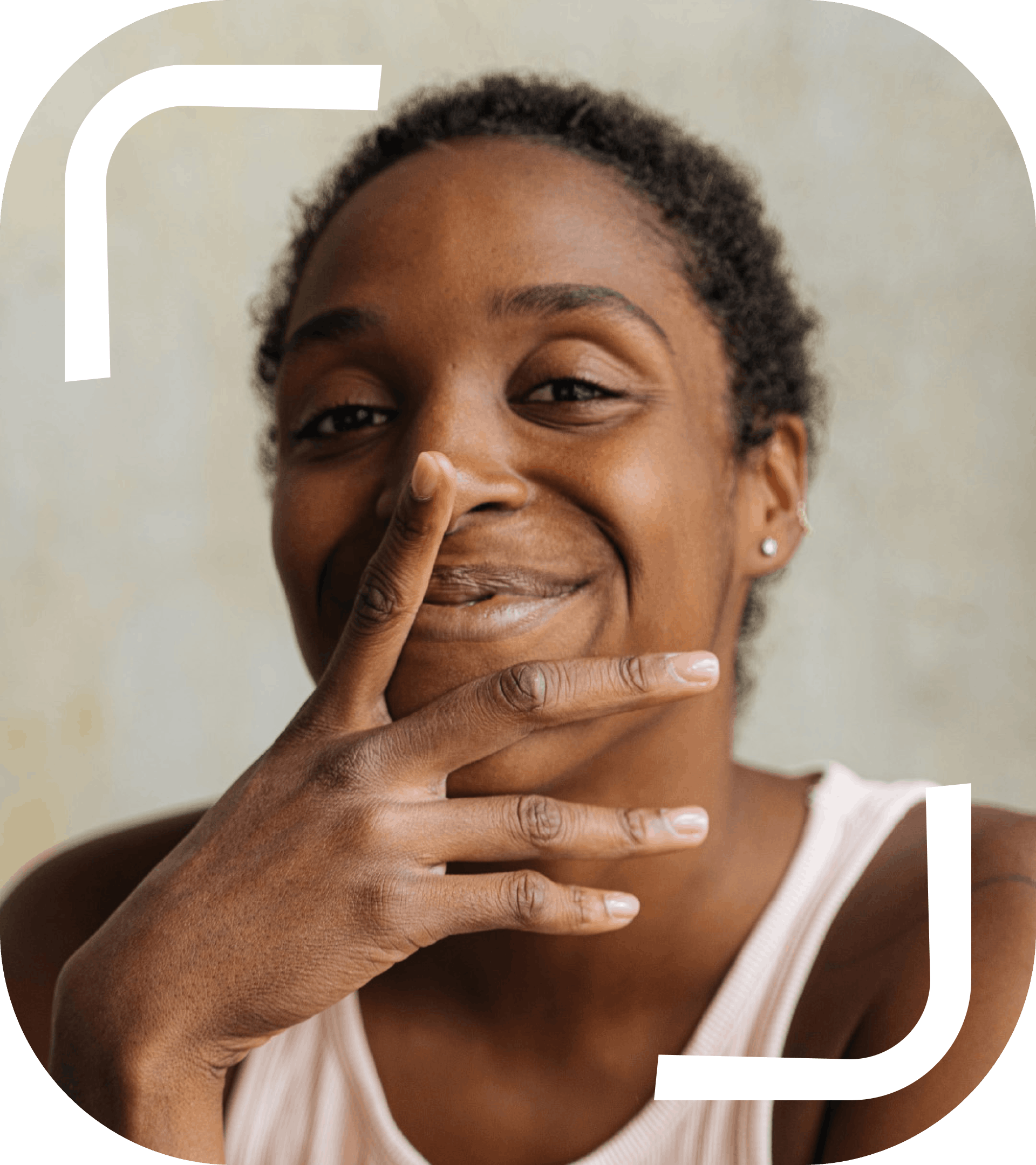 Happy shopper using Spoonful app